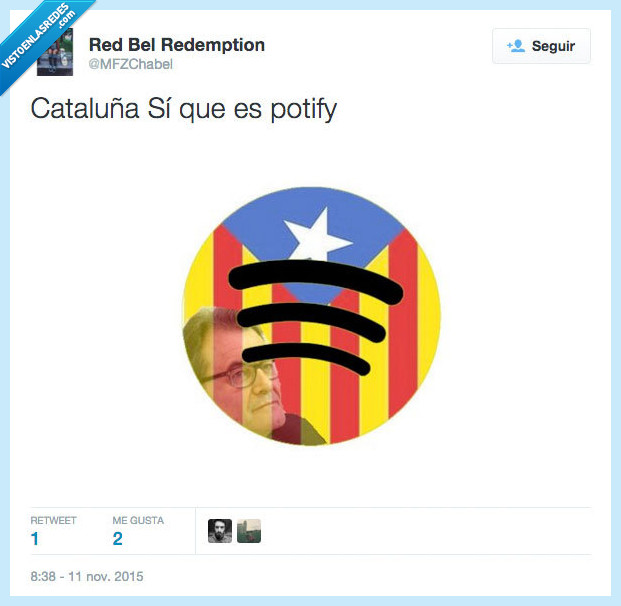 spotify,Cataluña,sí que es pot,artur mas