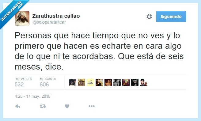 personas,echar en cara,hace tiempo,embarazada,seis meses