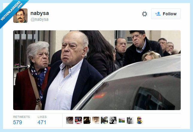 Pujol,cara,everywhere,corrupción,chop