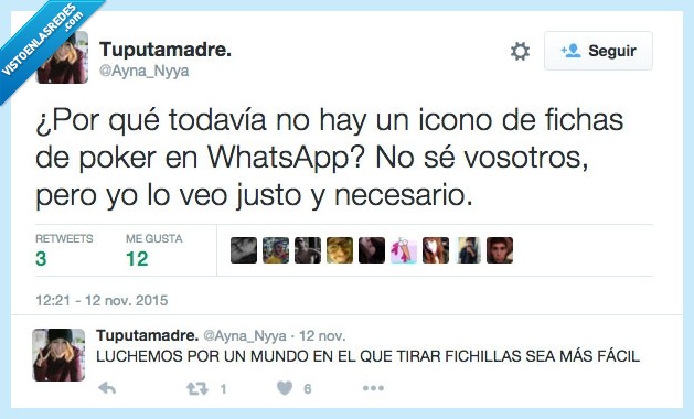 fichas,ligar,tirar,meter,icono,poker,whatsapp,emoticono,emoji