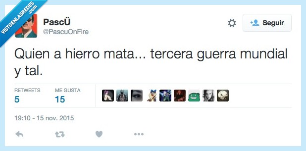 quien,hierro,mata,muere,tercera guerra mundial,terrorismo,ataque,Francia,Siria