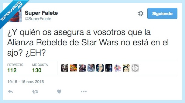 alianza rebelde,star wars,simbolos,error,friki,yihad,terrorismo,terrorista,fail,quien,dice,asegura