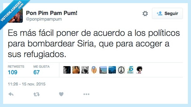 facil,poner,acuerdo,politicos,bombardear,Siria,acoger,refugiados,guerra