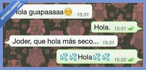 hola,seco,saludo,conversacion,pesado,agua,mojado,seca