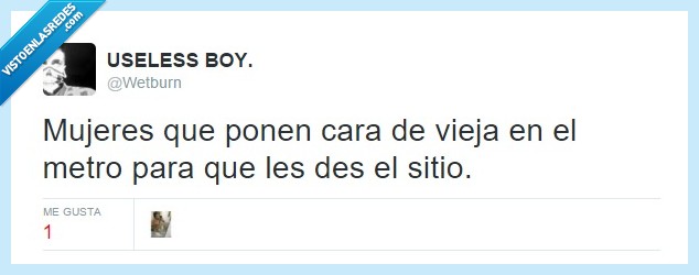 cara de vieja,metro,señoras,wetburn,edad,ceder,asiento,sitio,tren,cara,vieja