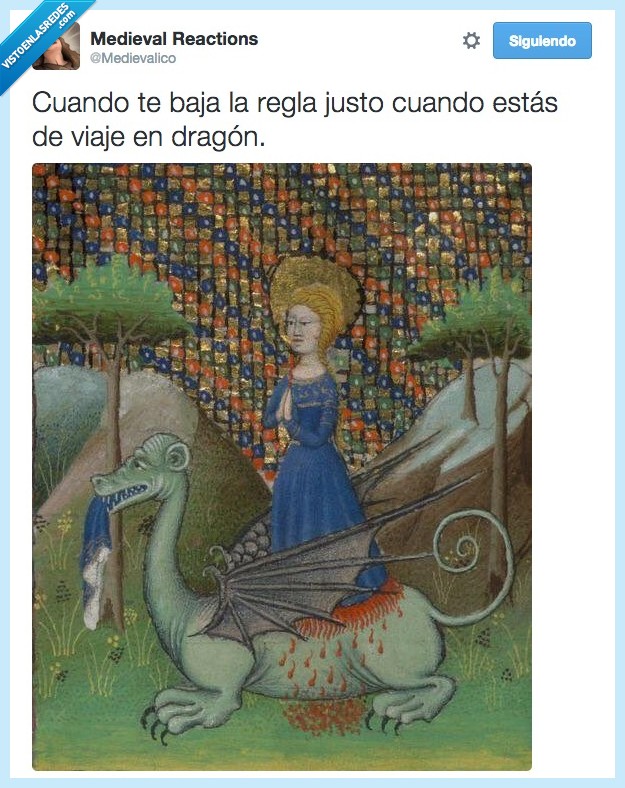 Medievalico,momento,regla,encima,dragon,sangre