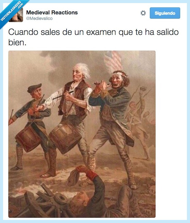 examen,salir,salido,bien,cantar,tocar,guerra,musica,medievalico,tamborilero