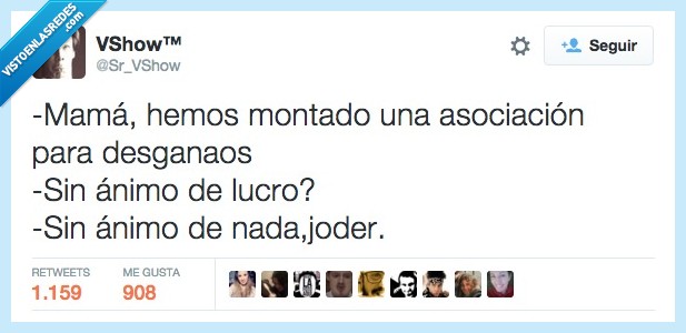 mama,asociacion,desganaos,desganados,animo,lucro,nada