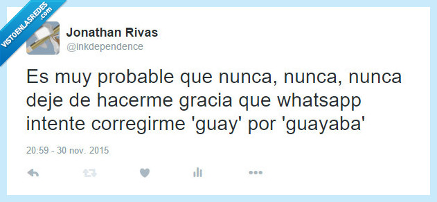 whatsapp,corrector,guay,guayaba,corregir,intentar