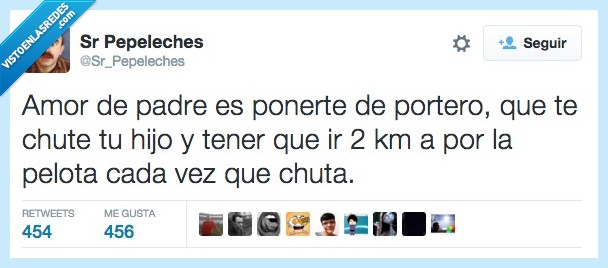 amor,padre,poner,portero,hijo,chutar,km,kilometro,buscar,pelota,cada vez