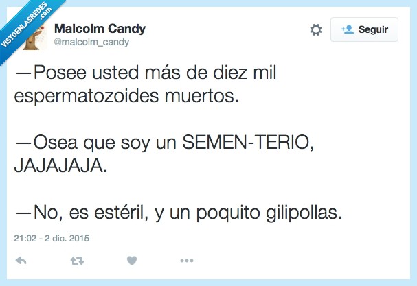 posee,poseer,doctor,medico,cementerio,espermatozoides,muerto,esteril