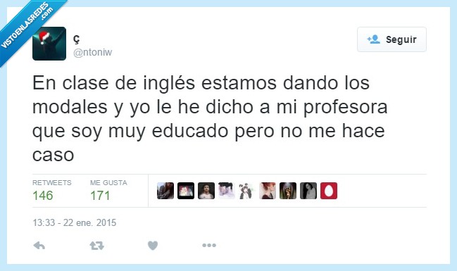 clase,inglés,modales