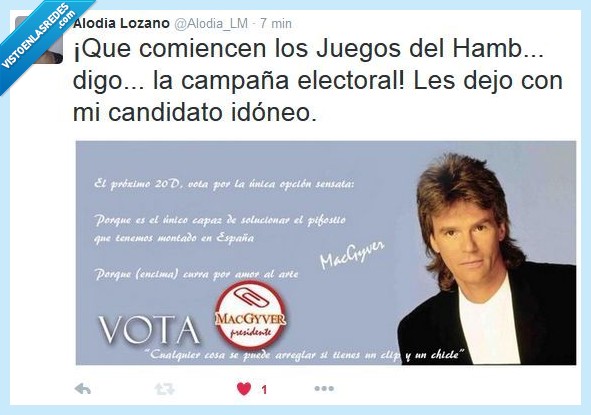 macgyver,mcgyver,elecciones,candidato,votaciones