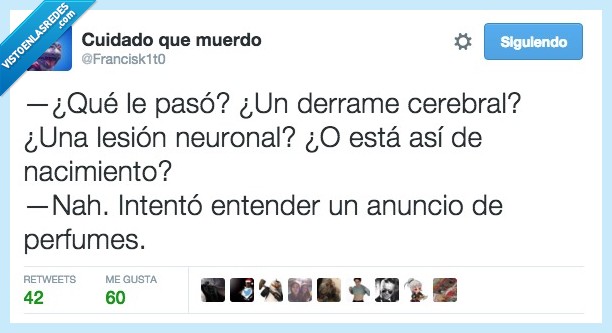 derrame,cerebral,lesion,nacimiento,intentar,entender,anuncio,perfume