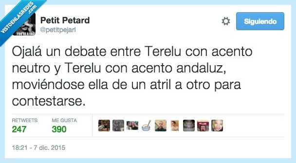 debate,acento,Terelu,central,neutro,andaluz,atril,contestar