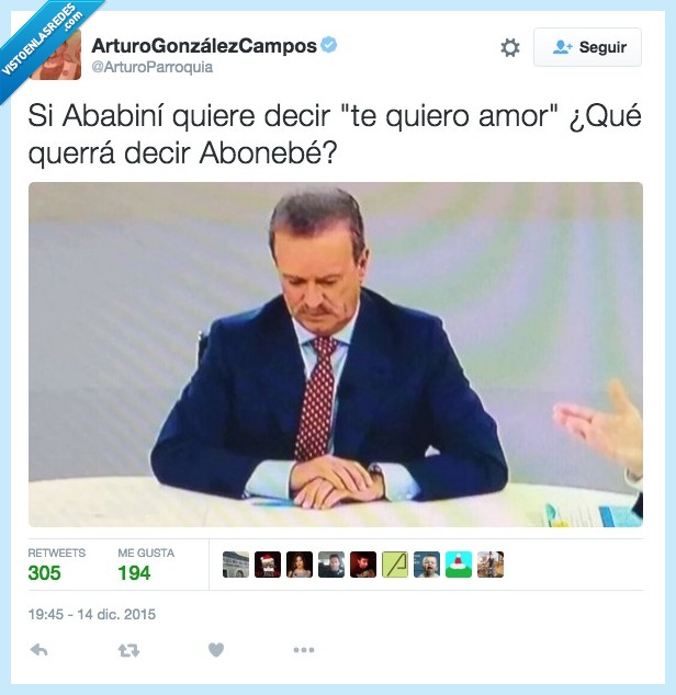 abanibi,abonebé,te quiero amor,debate,caracara,Manuel Campo Vidal