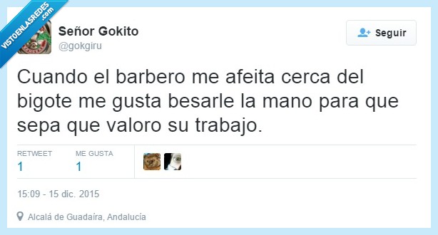Bigote,barbero,homo,twitter,trabajo,gokgiru,besar,mano,agradecer,valoro,valorar,acercar,amor