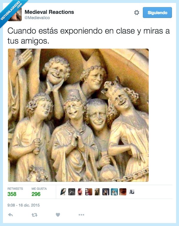 exponiendo,clase,mirar,figura,escultura,gargola,estatua,reir,burlar,amigo