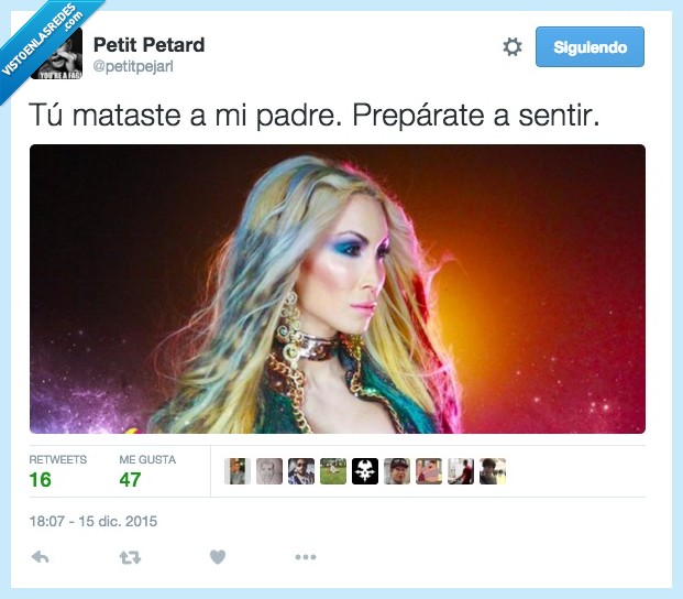 tu,mataste,padre,Iñigo Montoya,prepárate a sentir