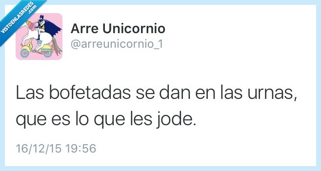 bofetada,urna,duele,dolor,Mariano Rajoy,Pontevedra