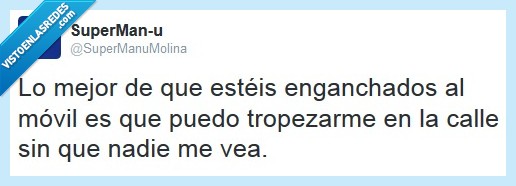 móvil,enganchados,tropezar,mejor,torpe,mirar,pillar