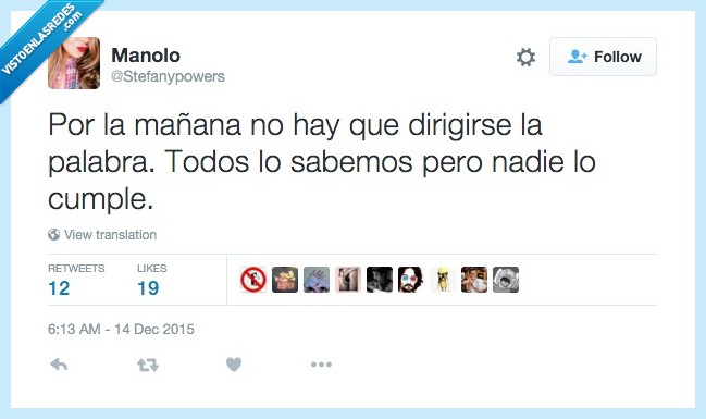 mañana,dirigir,hablar,palabra,cumplir