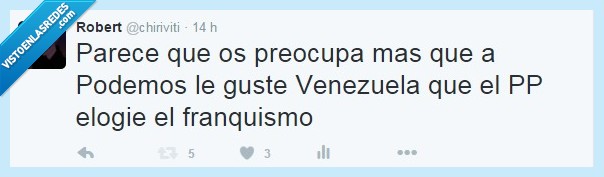 política,Podemos,Venezuela,Franco,PP,franquismo