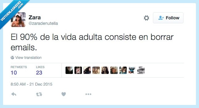 90,porciento,vida,adulta,porcentaje,borrar,emails,spam