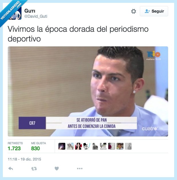 Cristiano Ronaldo,cr7,atiborrar,pan,antes,comer,comida