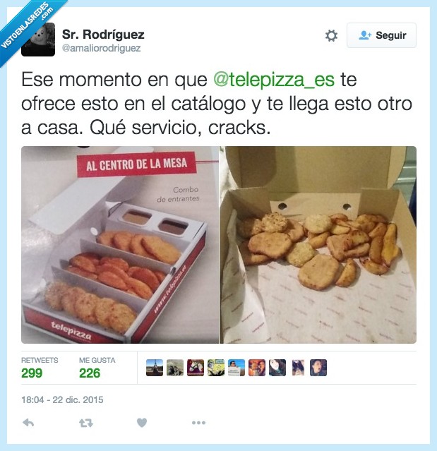 telepizza,combo,complementos,caja,cutre,presentación