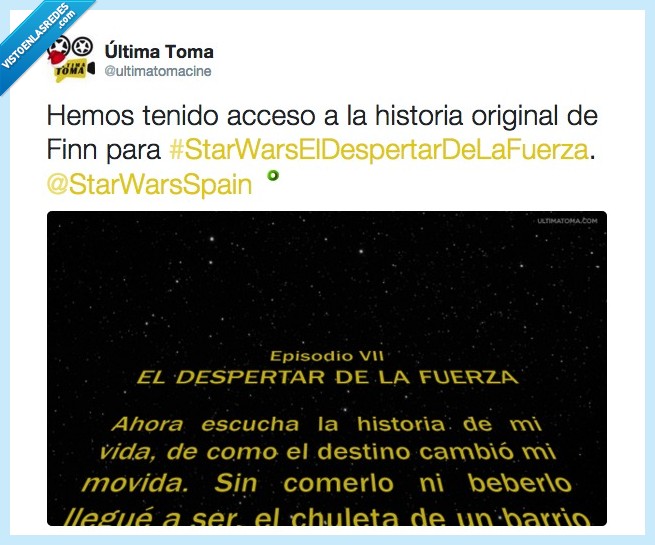 Star Wars,Finn,El Principe de Bel Air,El Despertar de la Fuerza,Episodio VII