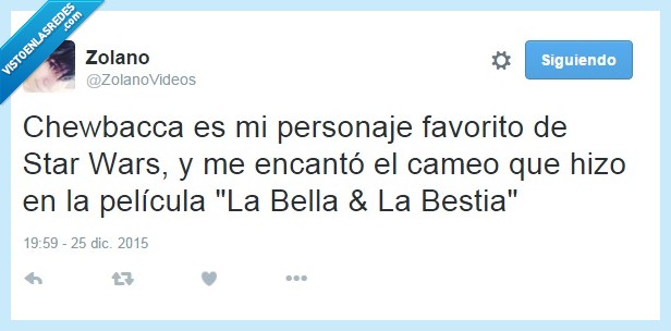 433714 - La Bella y Chewbacca por @zolanovideos