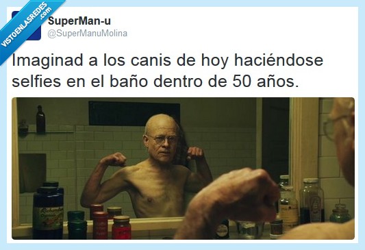el curioso caso de benjamin button,canis,selfies,viejos,ancianos,brad pitt,futuro