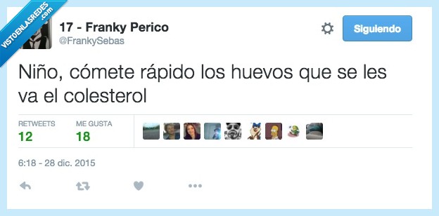 rapido,niño,huevo,colesterol