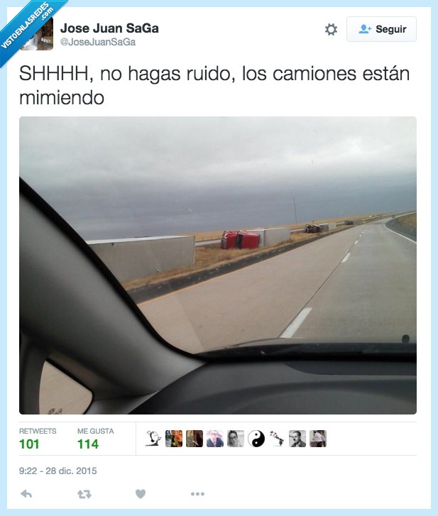 shh,ruido,silencio,camiones,mimiendo,durmiendo,tumbado,tirado