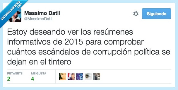 deseando,desear,resumen,informativo,comprobar,escandalo,corrupción,politica,tintero