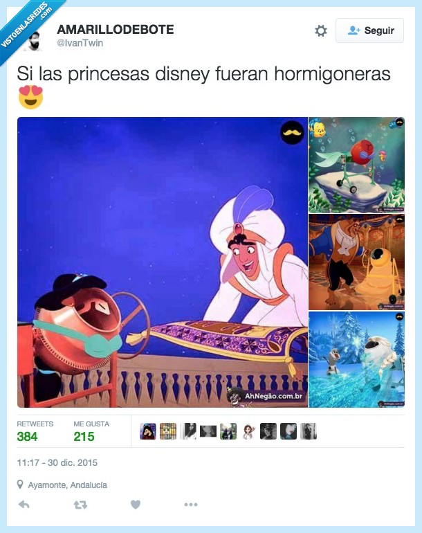 princesa,disney,hormigonera,tontería