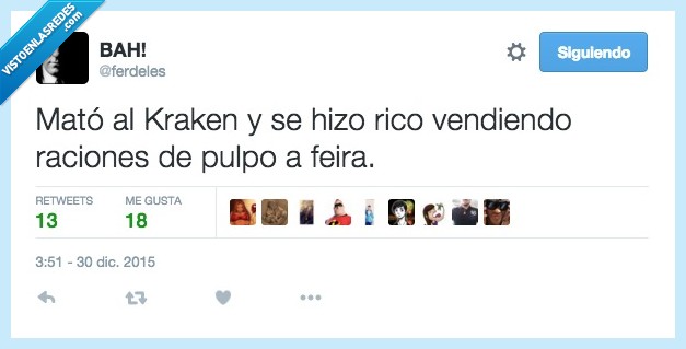 mato,matar,Kraken,rico,vendiendo,racion,pulpo,feira,gallega