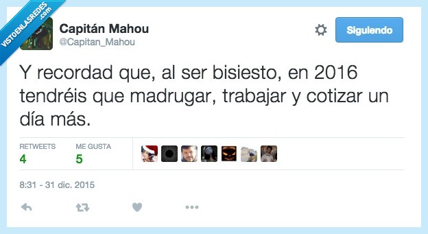 recordar,bisiesto,año,dia,uno,más. madrugar,cotizar,pringar