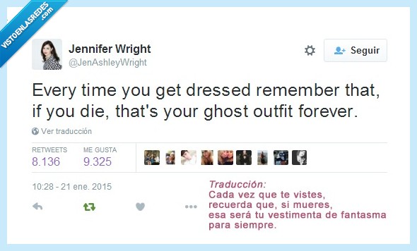 muerte,ropa,fantasma,vestir,morir,eternidad,vestimenta