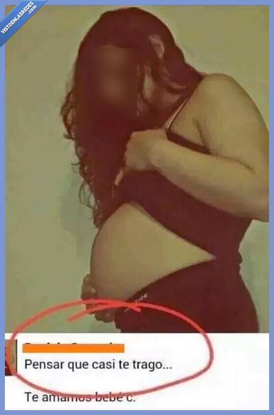 pensar,casi,trago,amor,bebe,madre,barriga,embarazada