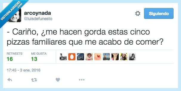 cariño,hacer,gorda,pizza,familiar,comer