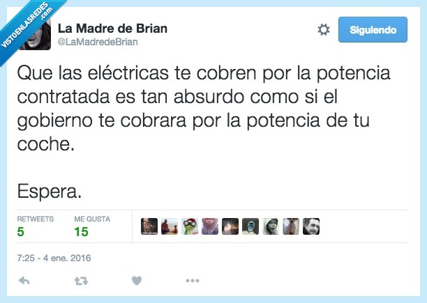 electricas,cobrar,potencia,contratada,absurdo,coche,gobierno,espera,estupidez
