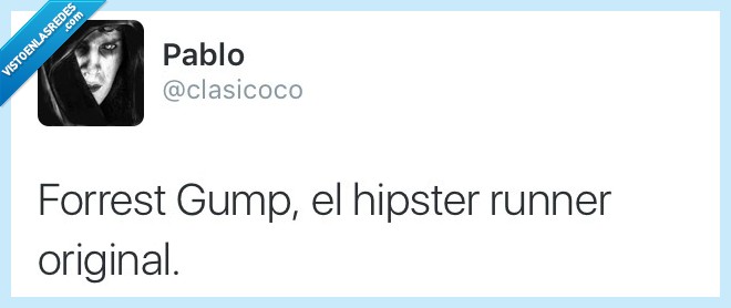 forrest gump,corre,correr,runner,original,hipster,corre forrest corre,postureo