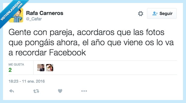 parejas,facebook,recuerdos,fotos,año,memorias,on this day