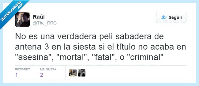 antera 3,peliculas,sabadera,sabado,mala,drama,asesina,criminal,fatal,mortal