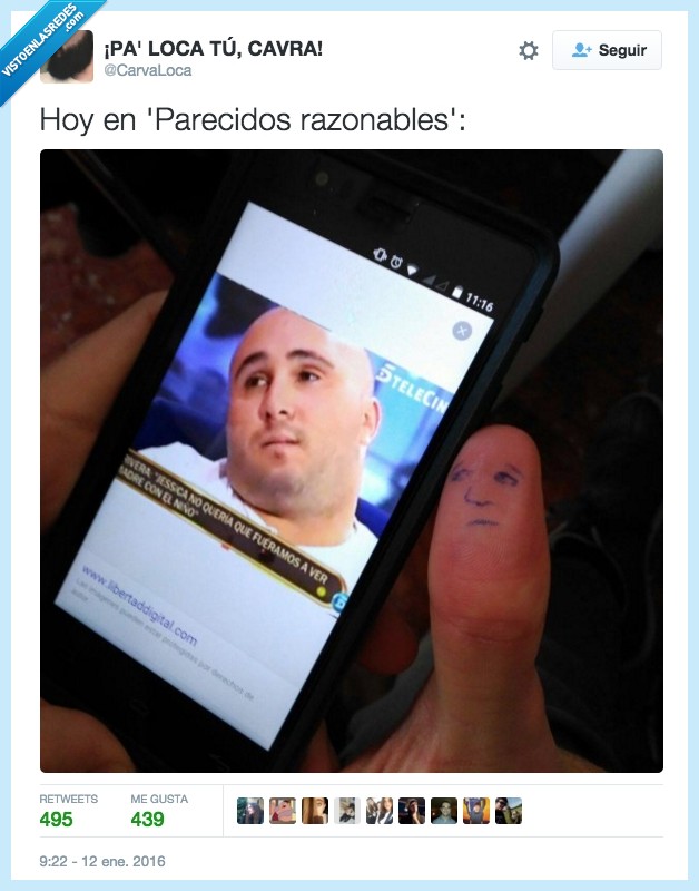 kiko rivera,paquirrin,dedo,pulgar,parecidos,razonable,twitter,carvaloca,feo