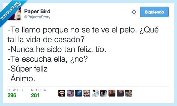 llamo,llamar,pelo,casado,casar,recien,boda,feliz,escuchar,ella,secuestro,animo
