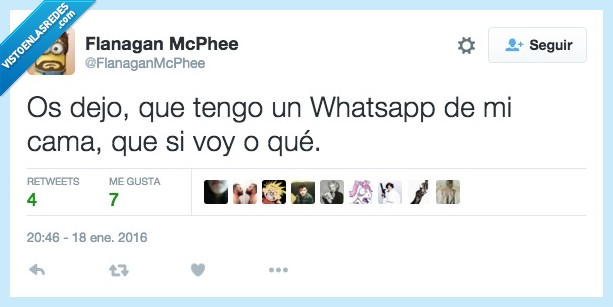 dejo,dejar,whatsapp,mensaje,cama,dormir,qué,escribir