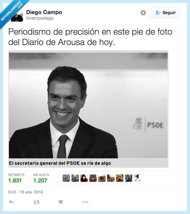 pdro snchez,Pedro Sanchez,pie,foto,secretario,diario,rie,reir,sonrie,algo